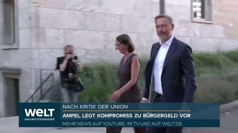 BÜRGERGELD-KRITIK: Weiterhin Zoff trotz Kompromiss-Vorschlag der Ampel-Regierung