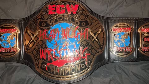ECW World championship replica (Red logo)