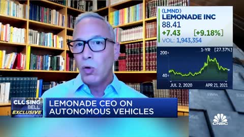 Lemonade CEO on insuring autonomous vehicles- NEWS OF WORLD