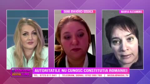 Diana Șoșoacă la Nașul TV - Să vorbim despre tine!