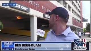 Ben Bergquam is still outside the courthouse with scumbag Hunter Biden is!