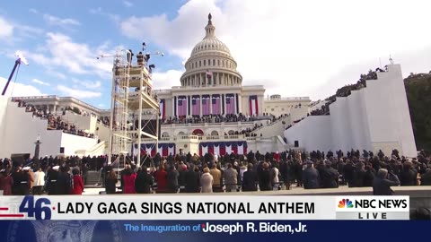 Lady Gaga's Captivating National Anthem Performance