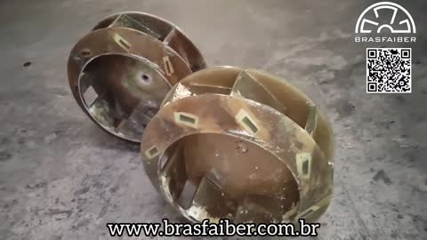 Rotor Especial para Exaustor para Gases Corrosivos | Brasfaiber Brasil