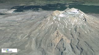 Mount Ruapehu 3d Mesh