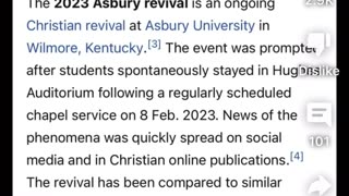 Asbury revival.