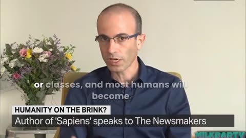 Here's WEF Mastermind Yuval Noah Harari Espousing Pure Evil for Nearly Three Minutes