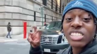 Young Black American talking about the Federal Reserve.