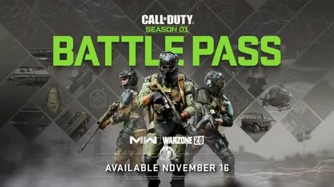 Call of Duty Modern Warfare II & Warzone 2.0 - Season 01 Battle Pass Trailer PS5 & PS4 Games