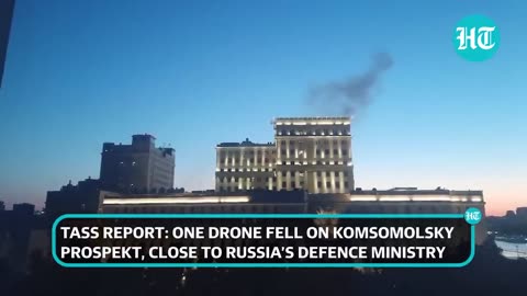 Putin's Men Destroy Two Ukrainian Drones In Moscow Skies; Russia Fumes At 'Terrorist Act'