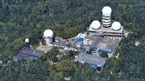 The Mystery Abandoned Spy Station 🇩🇪 #abandoned #berlin #germany #montain #history #geography