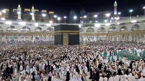 Holly Kaaba during Haj