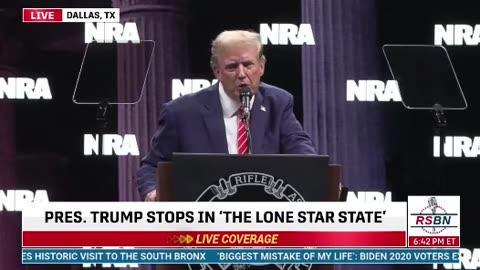 President Trump: We're gonna make our Capital strong again