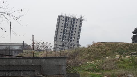 Blowing Up A Building in Sevastopol