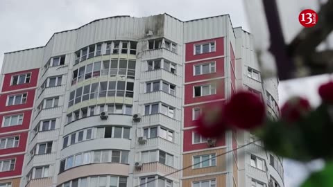 Investigators in Moscow assess residential block damaged in drone attack blamed on Kyiv