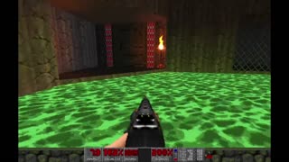 Brutal Doom 2 - Hell on Earth - Ultra Violence - Circle of Death (level 11) - 100% completion