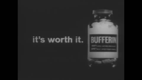 1963 T.V. Commercial | Bufferin