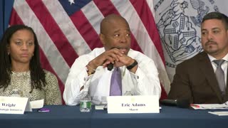 New York City Mayor Eric Adams Hosts Community Conversation on Public Safety