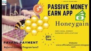 Get paid with HoneyGain