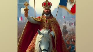 Restauração da Monarquia Francesa - Gerada por Inteligência Artificial
