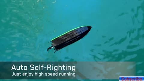 Amazing Video YEZI Remote Control Boat for Pools & Lakes