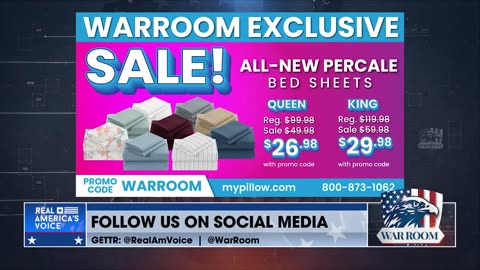 Wholesale Prices Offered ONLY To WarRoom | Go To MyPillow Today