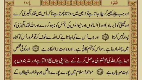 Quran 2 para with urdu translation «part 43»