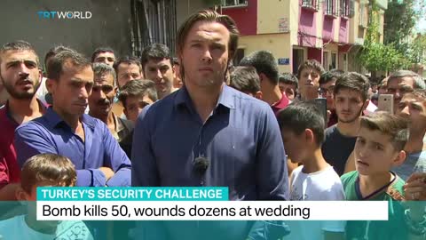 Bomb kills 50, wounds dozens at wedding in Turkey's Gaziantep. Ediz Tiyansan reports from the city