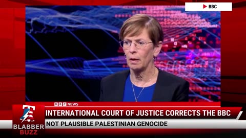 International Court Of Justice Corrects The BBC