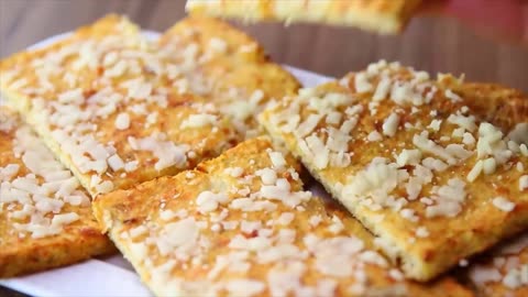 Healthy Fried Rice & Pizza Bread (Cauliflower 2 Ways)