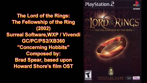 "Concerning Hobbits" - The Lord of the Rings: The Fellowship of the Ring [Various, Vivendi, 2002]