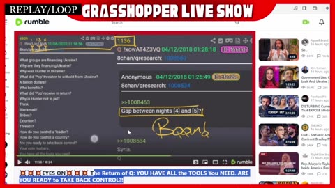 Grasshopper Show - A Brand New Grasshopper Decode Show that'll Blow Your Socks Off!!!