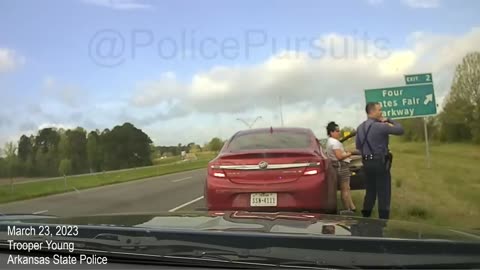 HCNN - Deported Felon FIGHTS Arkansas State Police Trooper