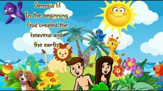Bible story: how God made everything - Genesis 1