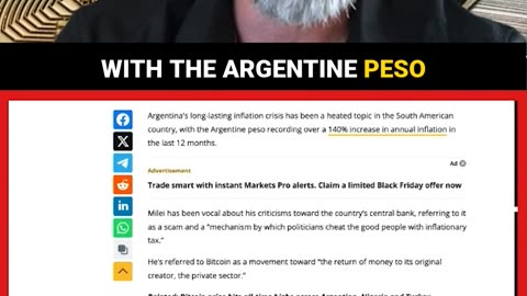 Argentina’s Javier Milei: The Pro Bitcoin President #btc #argentina #cryptonews
