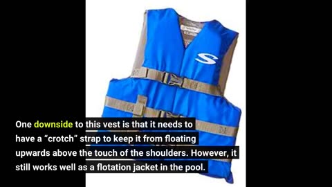 Real Comments: STEARNS Youth Boating Vest (50-90 lbs.)