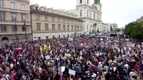Protests erupt over Poland's strict abortion law