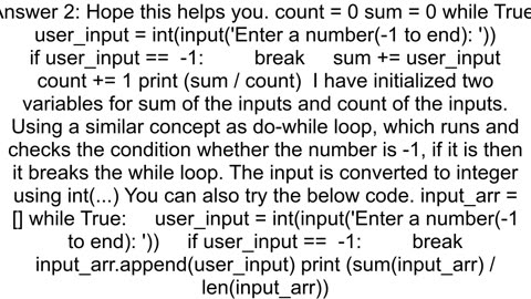 i want to write a program that give a number as an input while this input is not 1