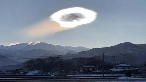 あやしい雲。能登半島地震の後日