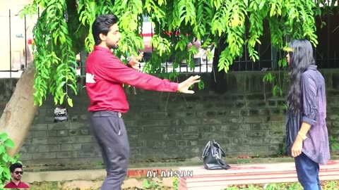 Water Balloon Prank With Cute Girls __ BY AJ-AHSAN __