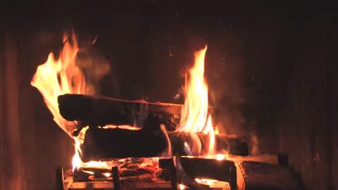 Fireplace crackling: Listen for only 10 minutes and cross something off your to-do list