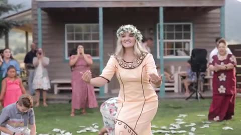 Siva Samoa Wedding Dance - Raw Footage