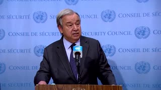 'We need de-escalation now': UN Chief