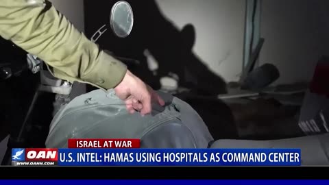 U.S. Intel: Hamas Using Hospitals As Command Center