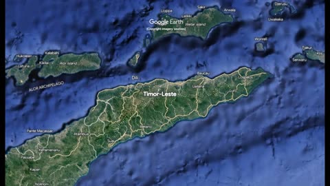 "Timor-Leste 🌍 Aerial Expedition: Mega Zoom Across 800km! #ExploreTimorLeste 🚀"
