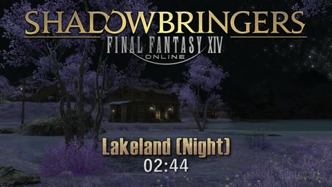 Final Fantasy XIV Shadowbringers Soundtrack - Lakeland Theme (Night) | FF14 Music and Ost