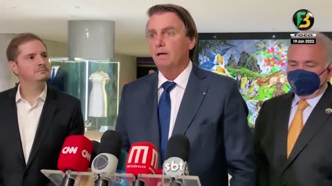 Presidente Jair Bolsonaro e Ministros fazem pronunciamento à imprensa sobre Vacinação de Crianças