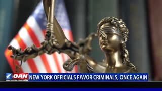 N.Y. Officials Favor Criminals, Once Again
