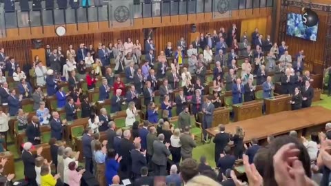 I DID NAZI THAT COMING! ENTIRE CANADIAN GOVT GIVES STANDING OVATION (TWICE!) TO A NAZI SS SOLDIER