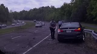 Cop Cheats Death In 120 MPH Crash