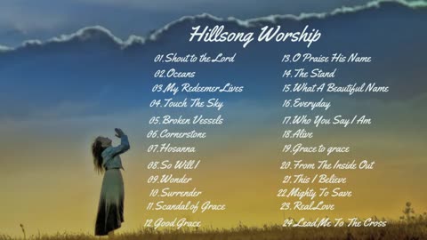 Worship Song Two Hours of Soul, Mind healing Piano - Hillsong Worship ( Christian Songs )